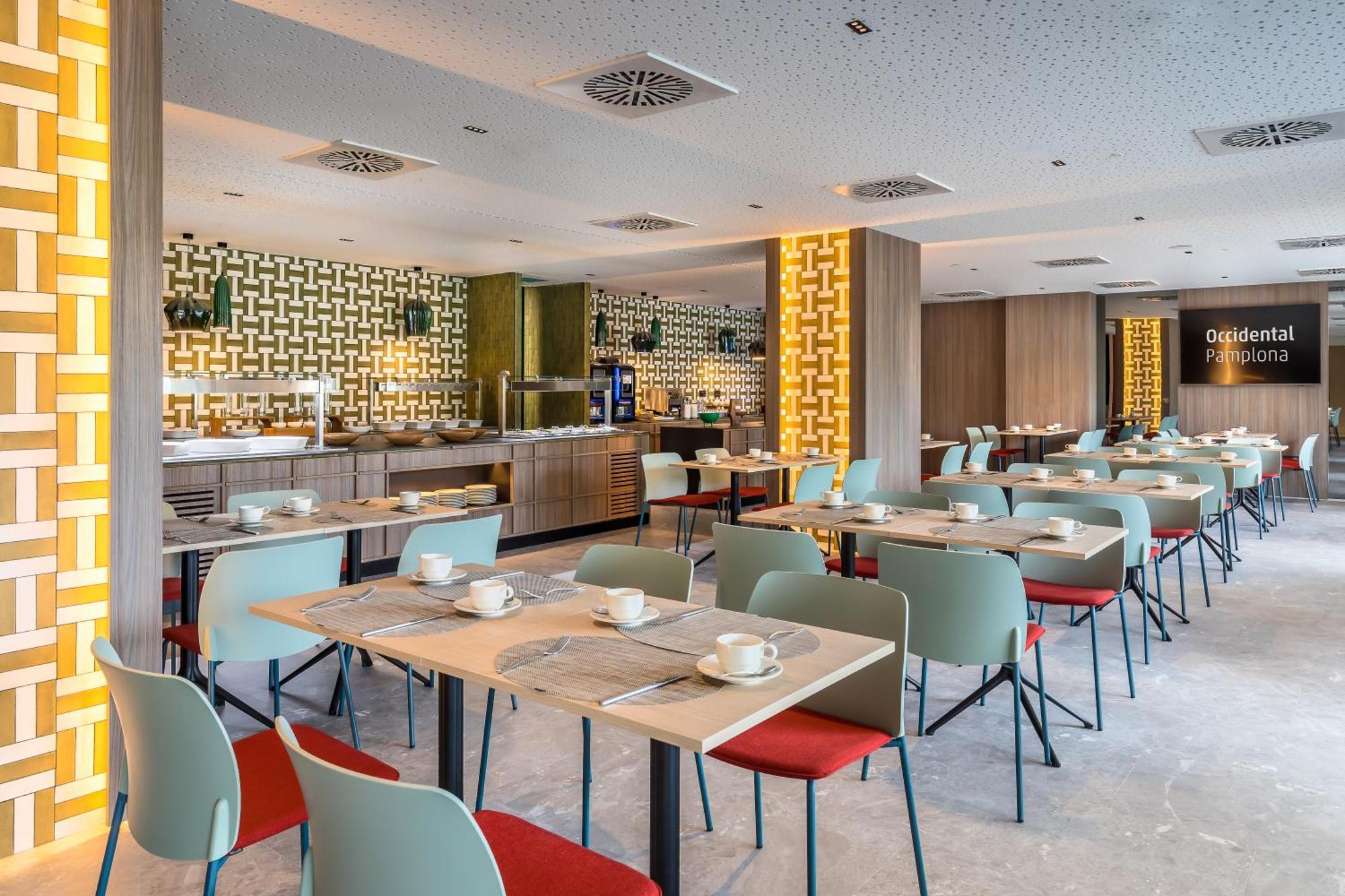 Hotel Occidental Pamplona Esterno foto